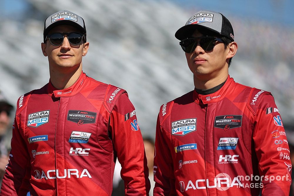 Palou and Ohta were team-mates at the Daytona 24 Hours, but can the Japanese driver follow the path the Spaniard took to reach IndyCar?