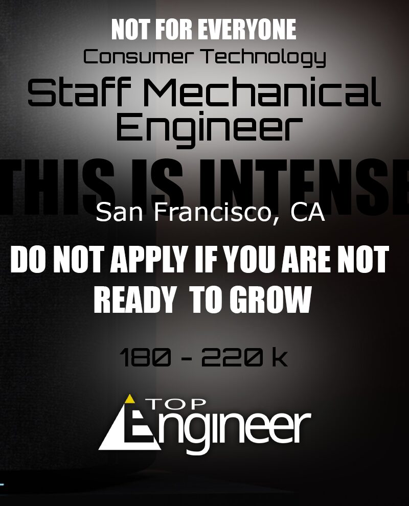 Staff Mechanical Engineer