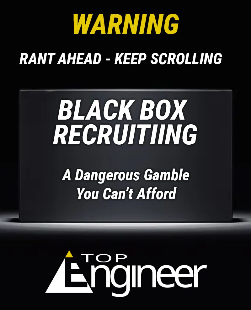 Listen up, engineering teams of all sizes! I’m fed up with this trend of “black boxing” the recruiting process.